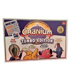 Cranium Turbo Edition 2004, New and Factory Sealed Board Game